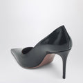Vera 85 black leather pumps