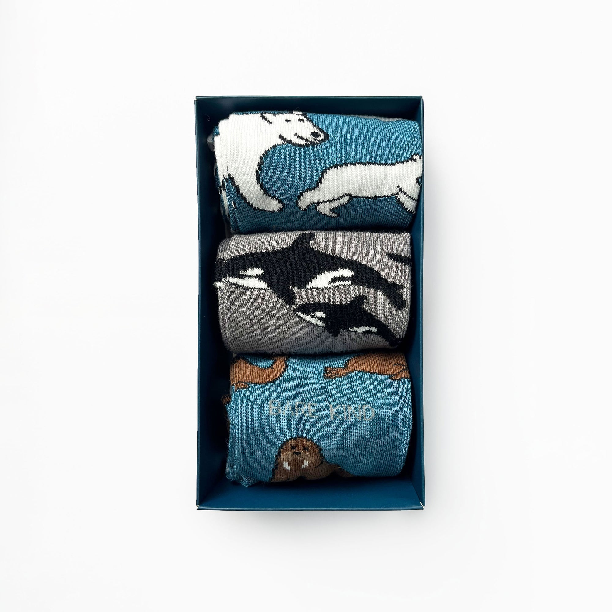 Bare Kind Arctic Bamboo Socks Gift Box | 3 Pack