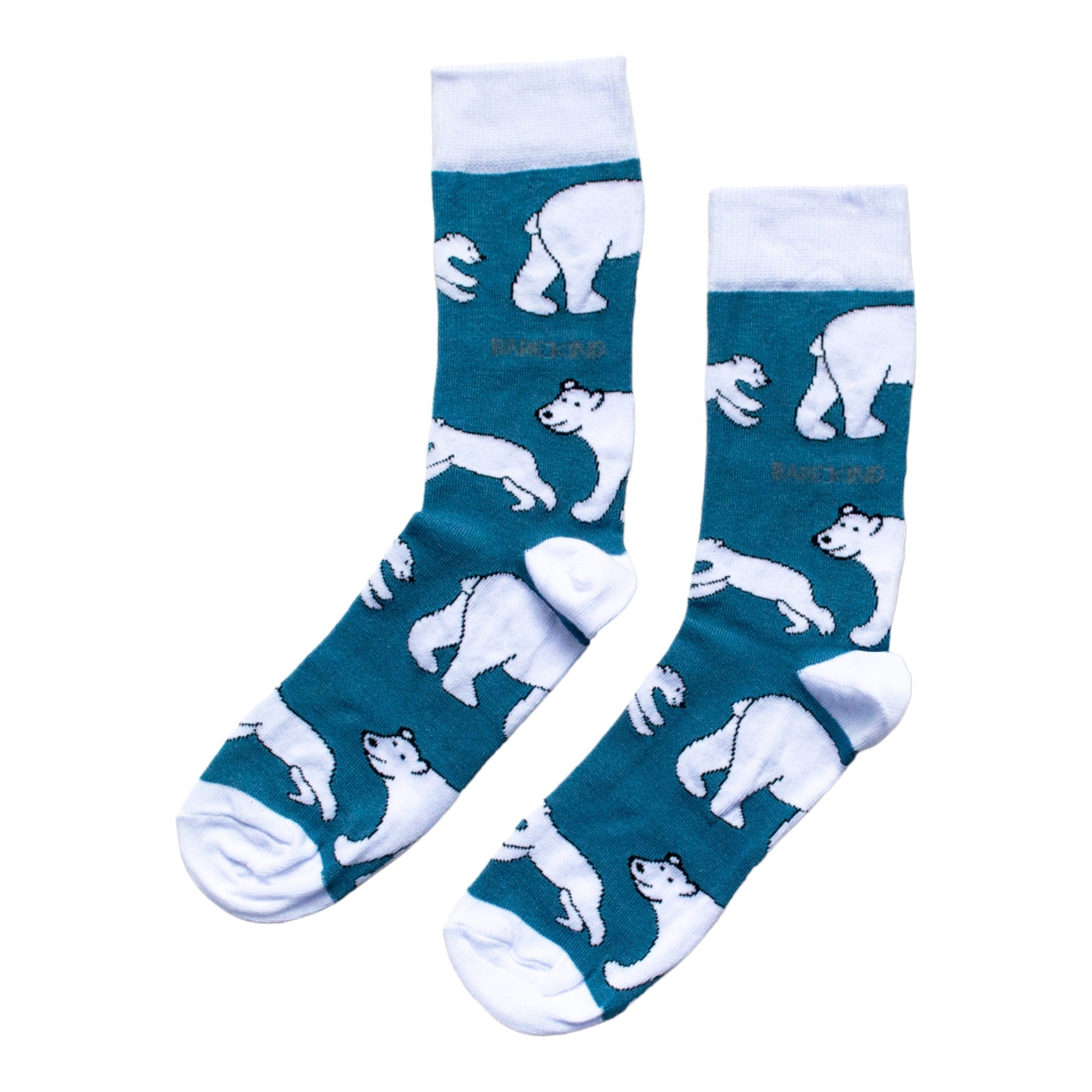 Bare Kind Save the Polar Bear Bamboo Socks