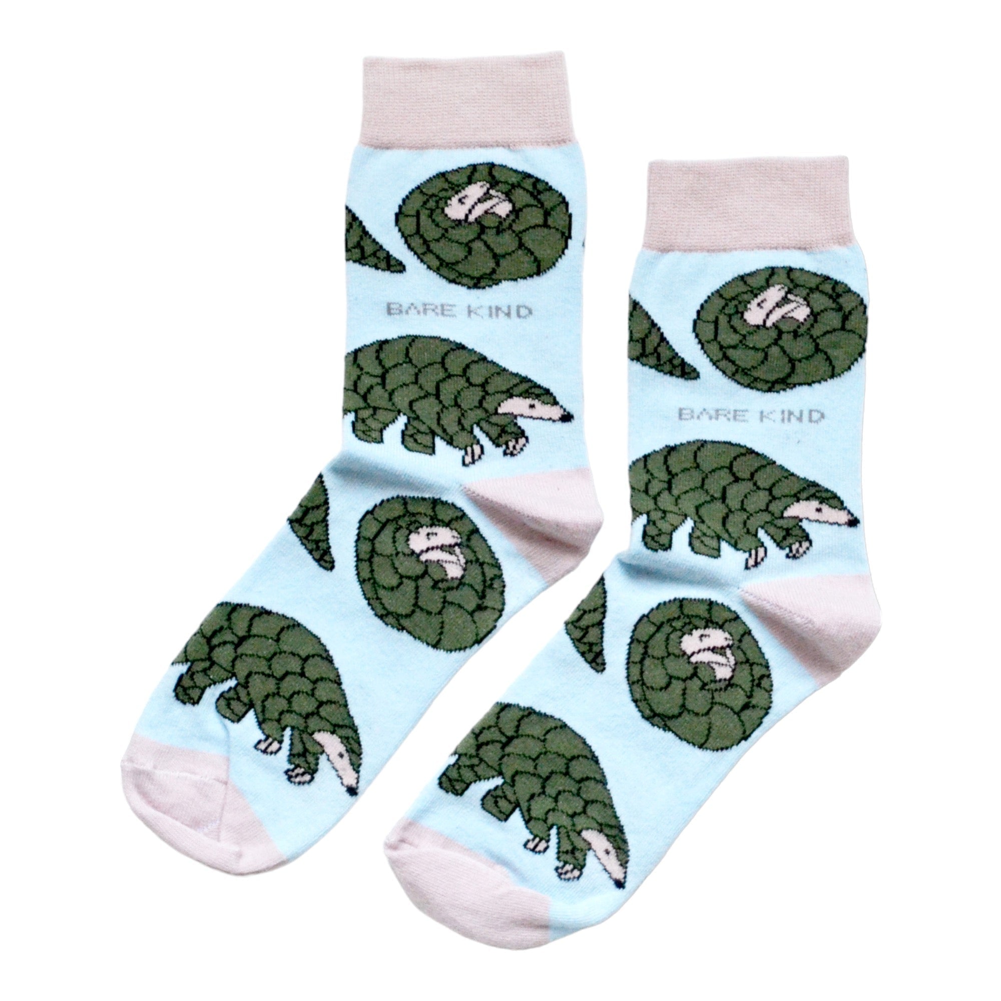 Bare Kind Save the Pangolin Bamboo Socks