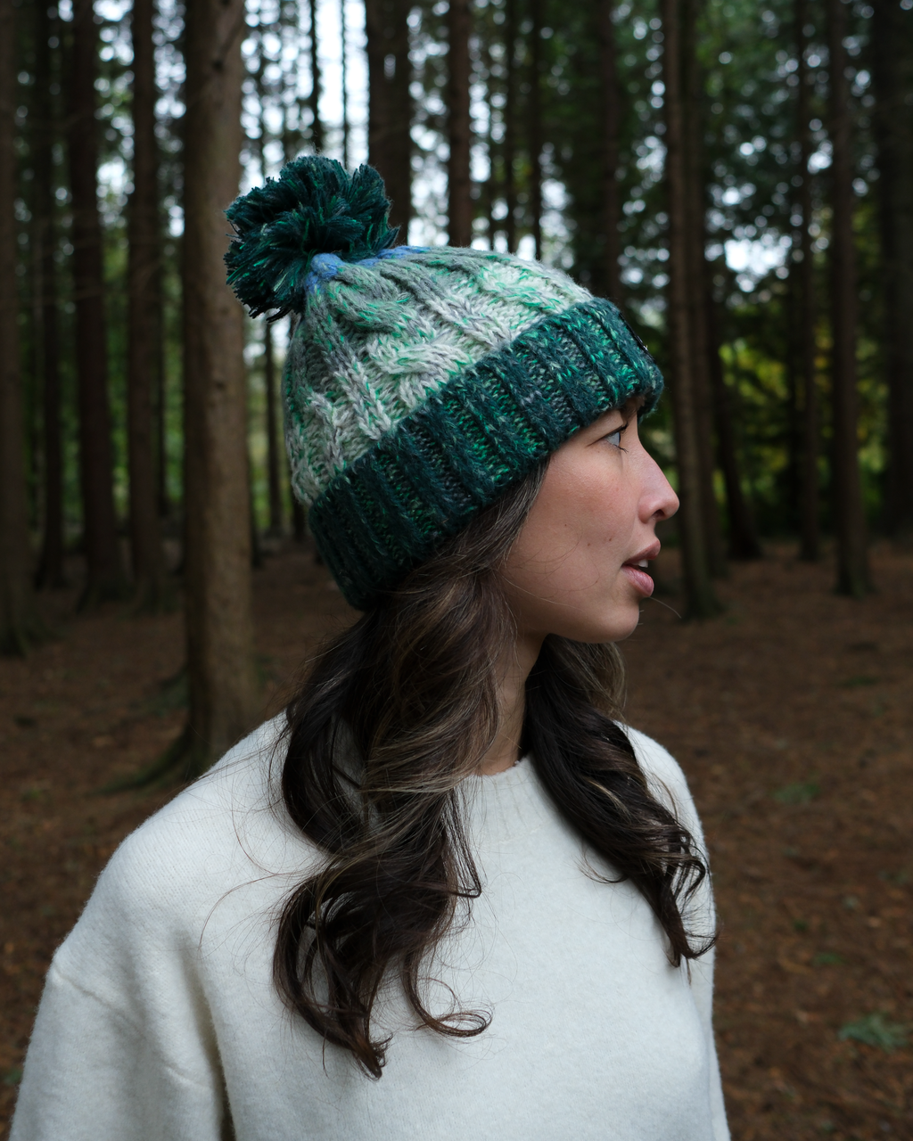 Outside In Pom Pom Hat | Frost Biome