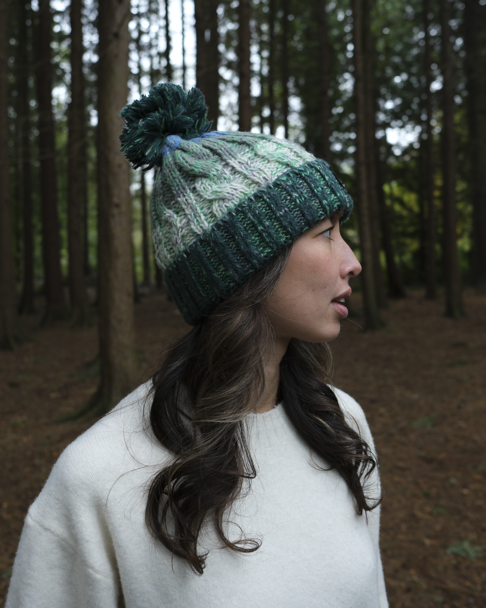 Outside In Pom Pom Hat | Frost Biome