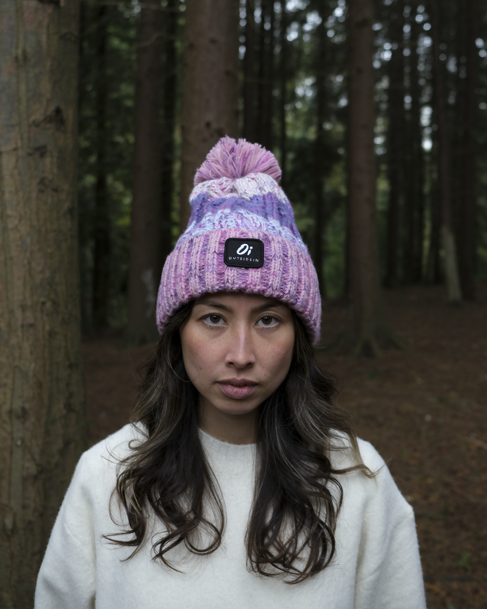 Outside In Pom Pom Hat | Candy Cloud