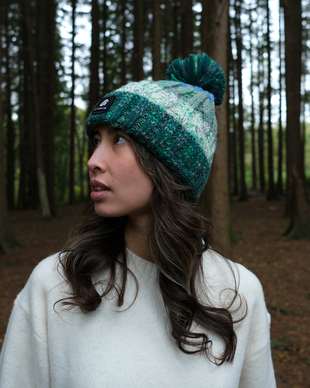 Outside In Pom Pom Hat | Frost Biome