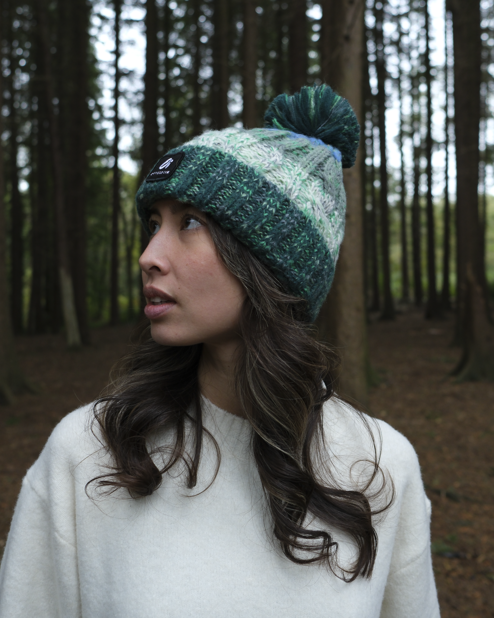 Outside In Pom Pom Hat | Frost Biome