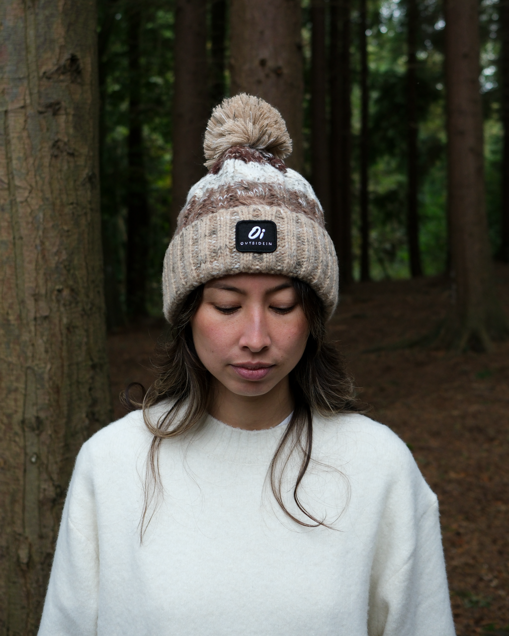 Outside In Pom Pom Hat | Chestnut Trail