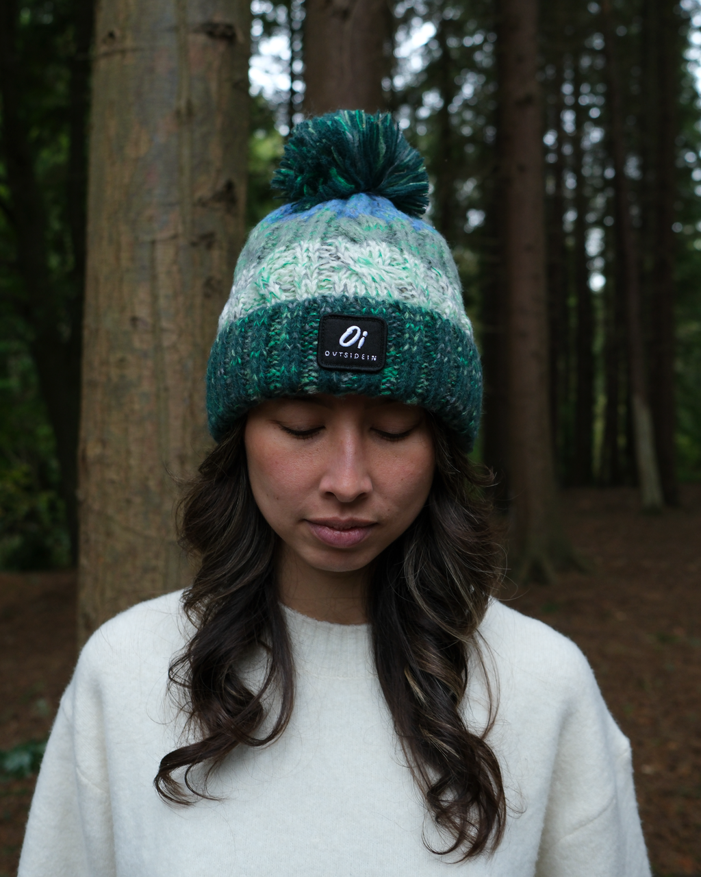 Outside In Pom Pom Hat | Frost Biome