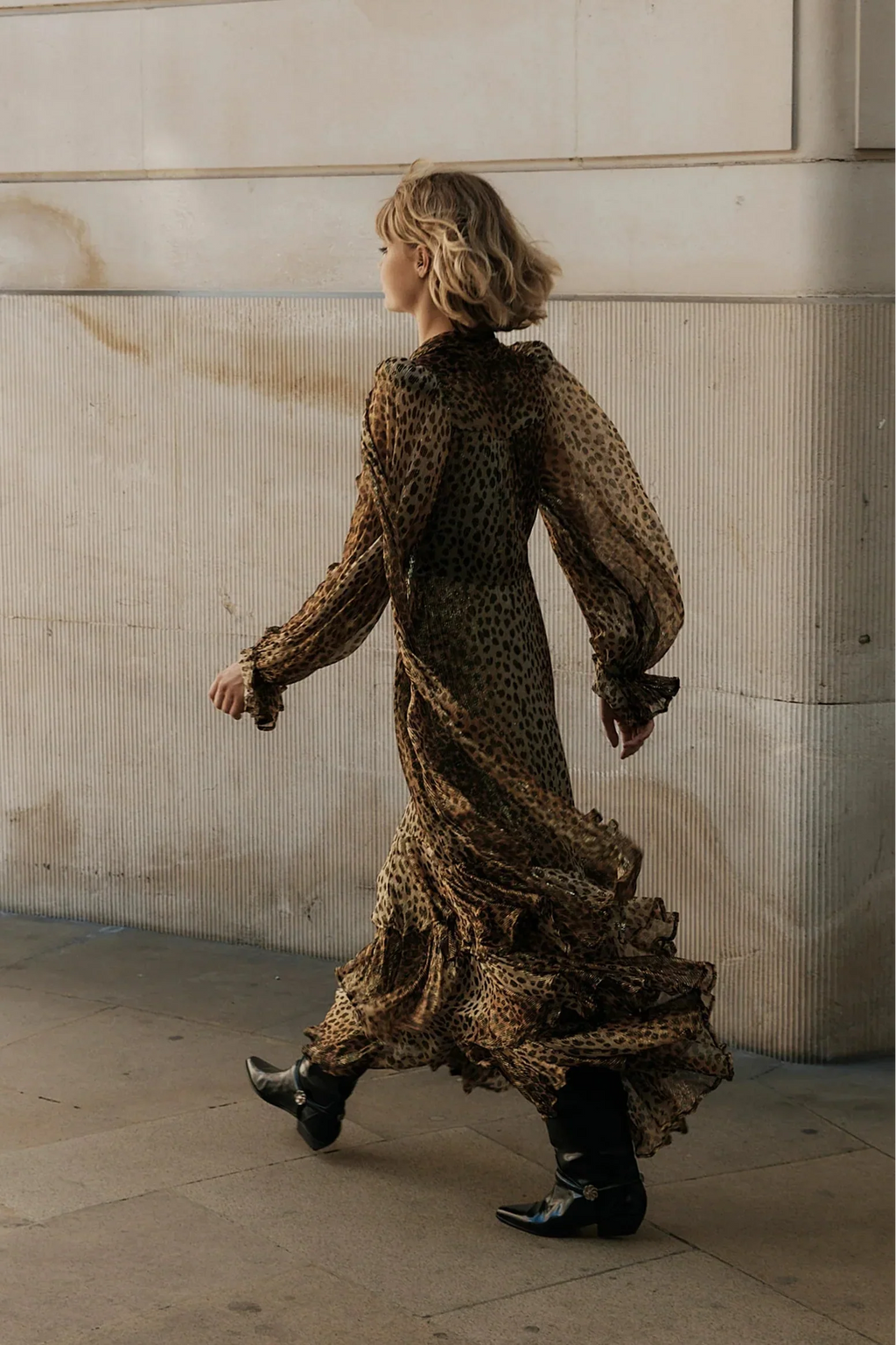 Queens of Archive Farrah Dress in Leopard