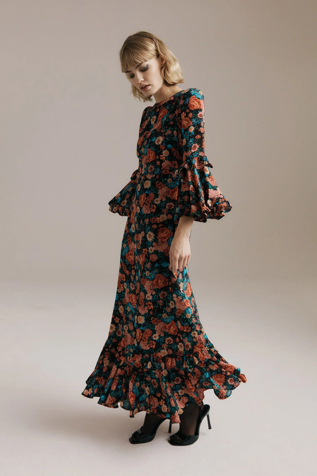 Queens of Archive Claudia Floral Dress