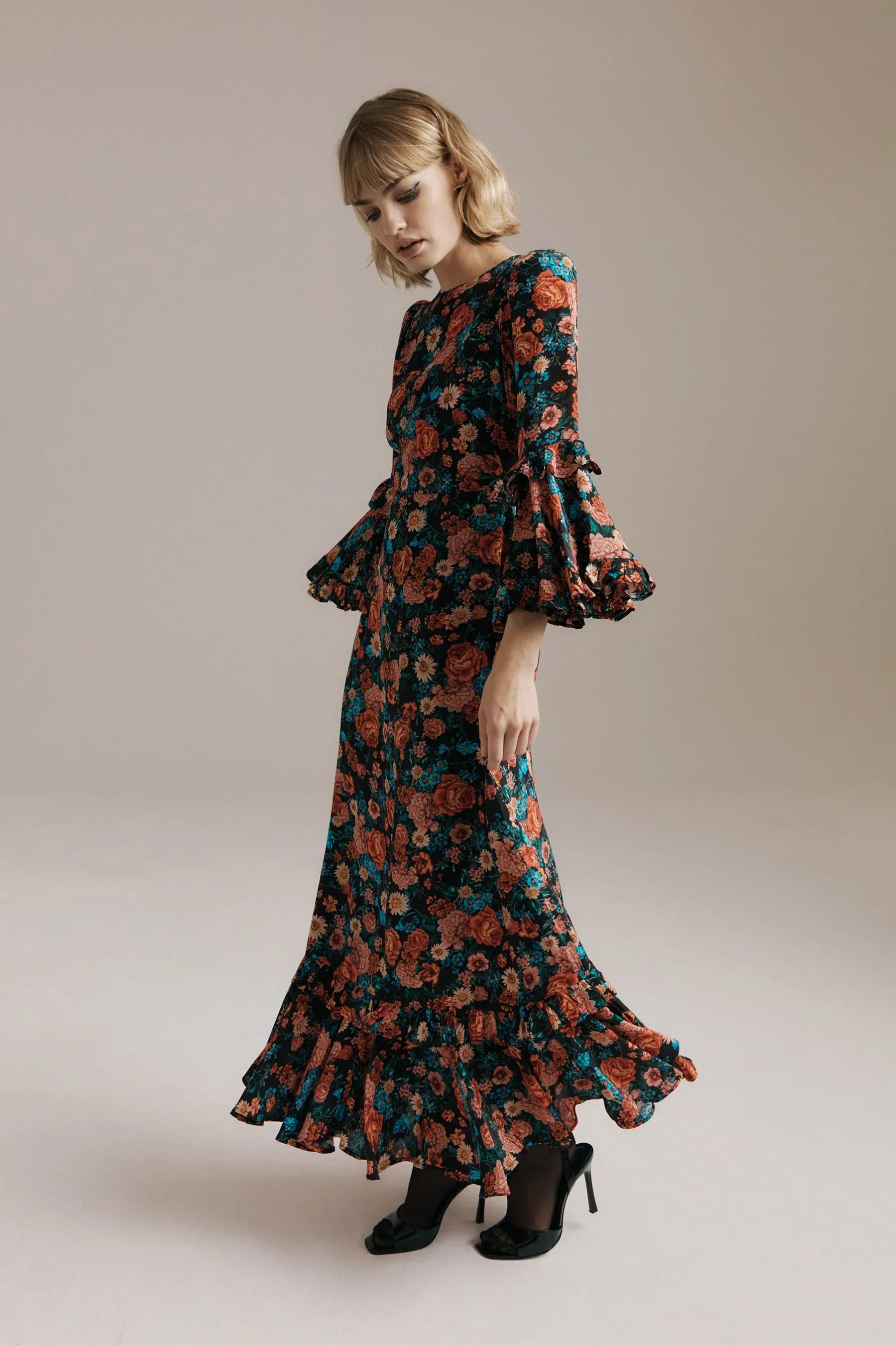 Queens of Archive Claudia Floral Dress
