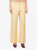 Weekend Maxmara Malizia Trousers in Light Yellow