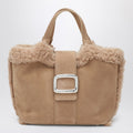 Viv'' Choc Mini leather shopping bag