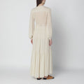 Briane long ecru dress