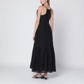 Black Vasma cotton-voile dress
