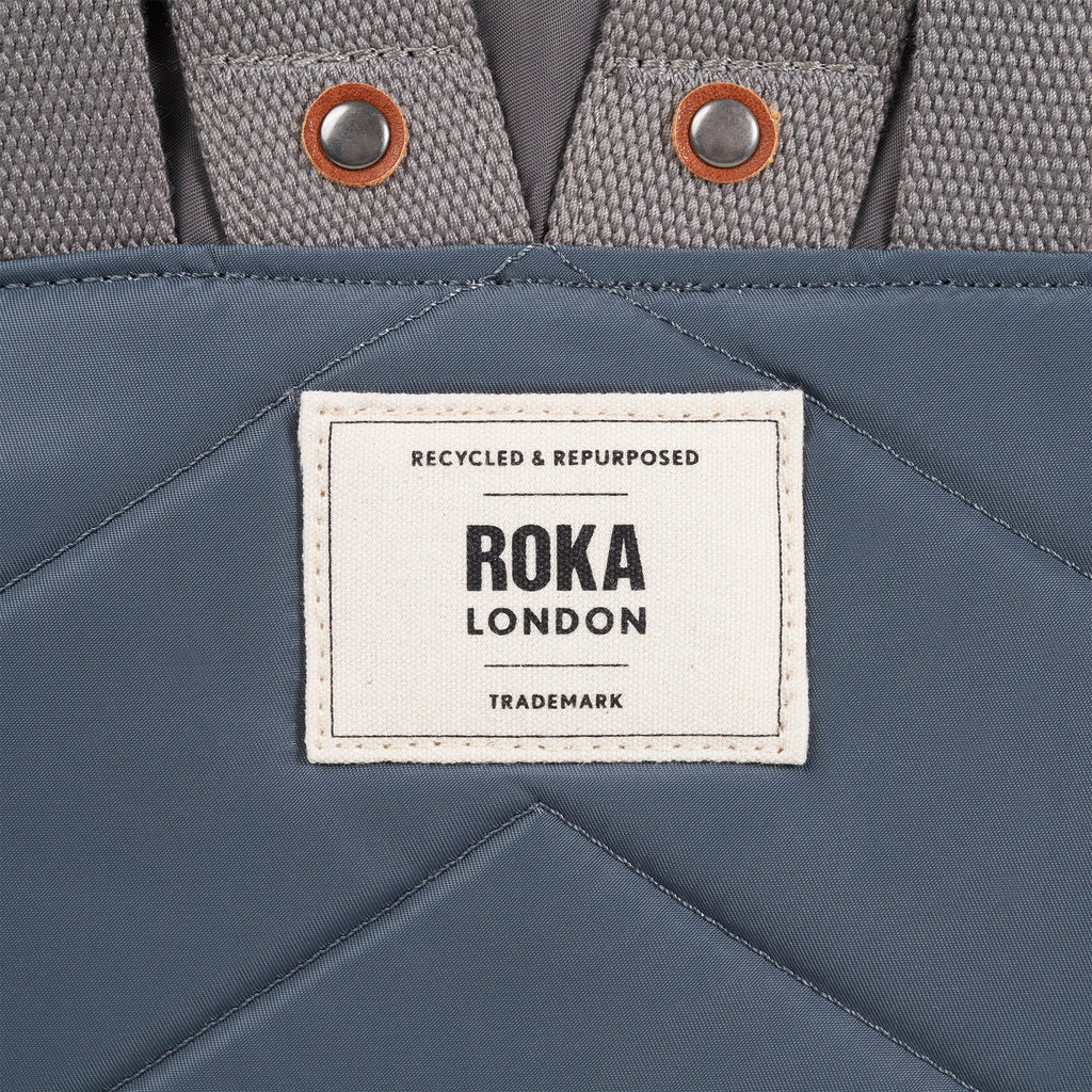 ROKA Bantry B Grey Tonal Small Recycled Nylon Bag
