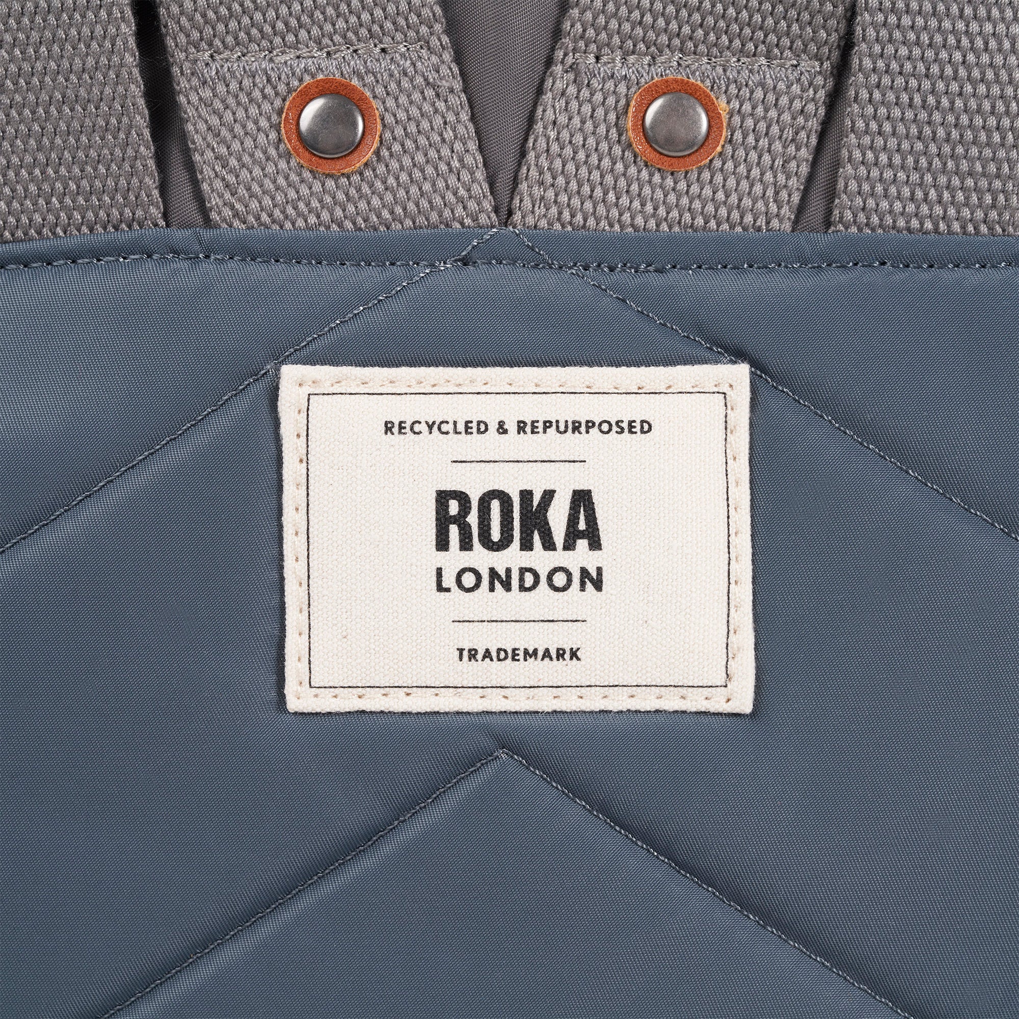 ROKA Bantry B Grey Tonal Small Recycled Nylon Bag