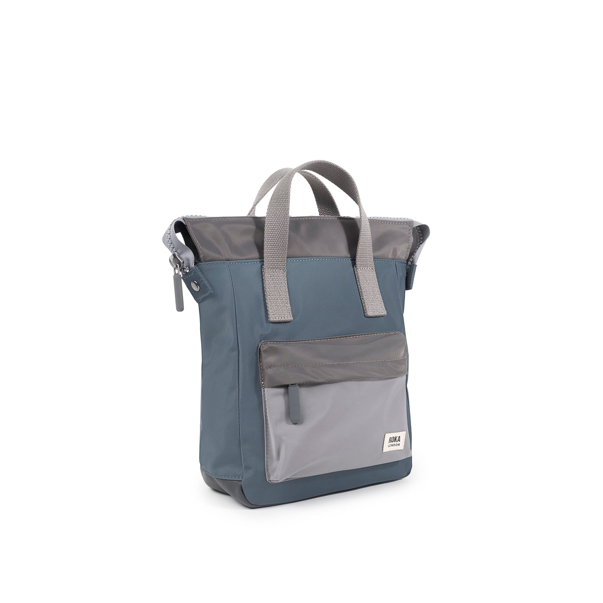 ROKA Bantry B Grey Tonal Small Recycled Nylon Bag