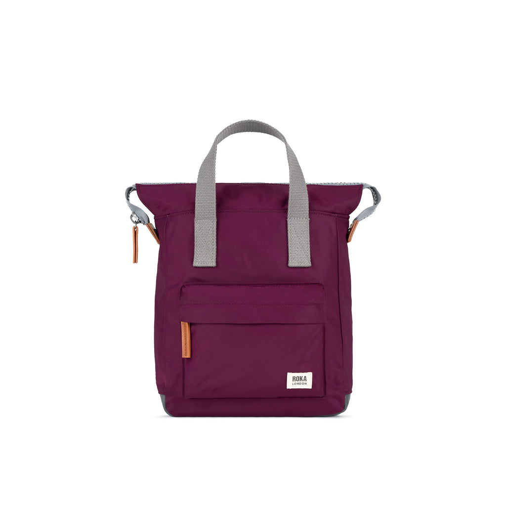 ROKA Bantry B Royal Burgundy Small Recycled Nylon Bag