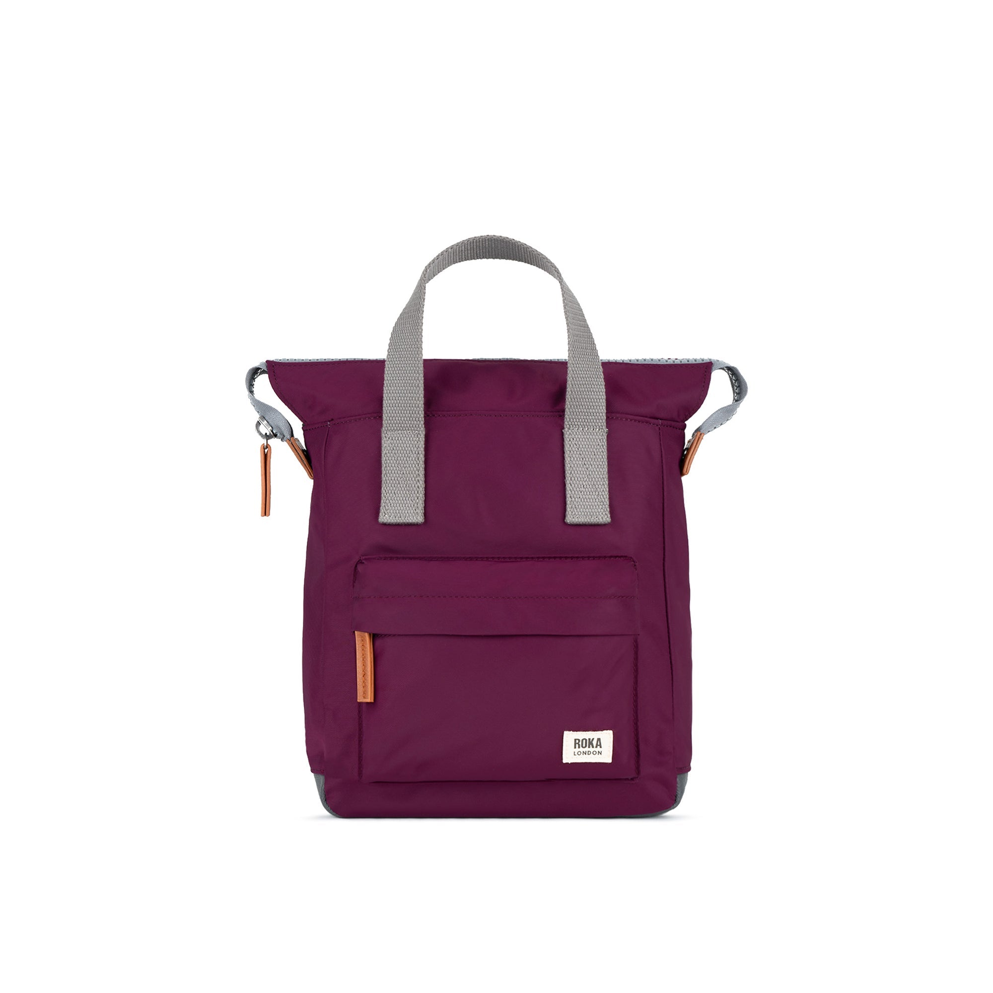 ROKA Bantry B Royal Burgundy Small Recycled Nylon Bag