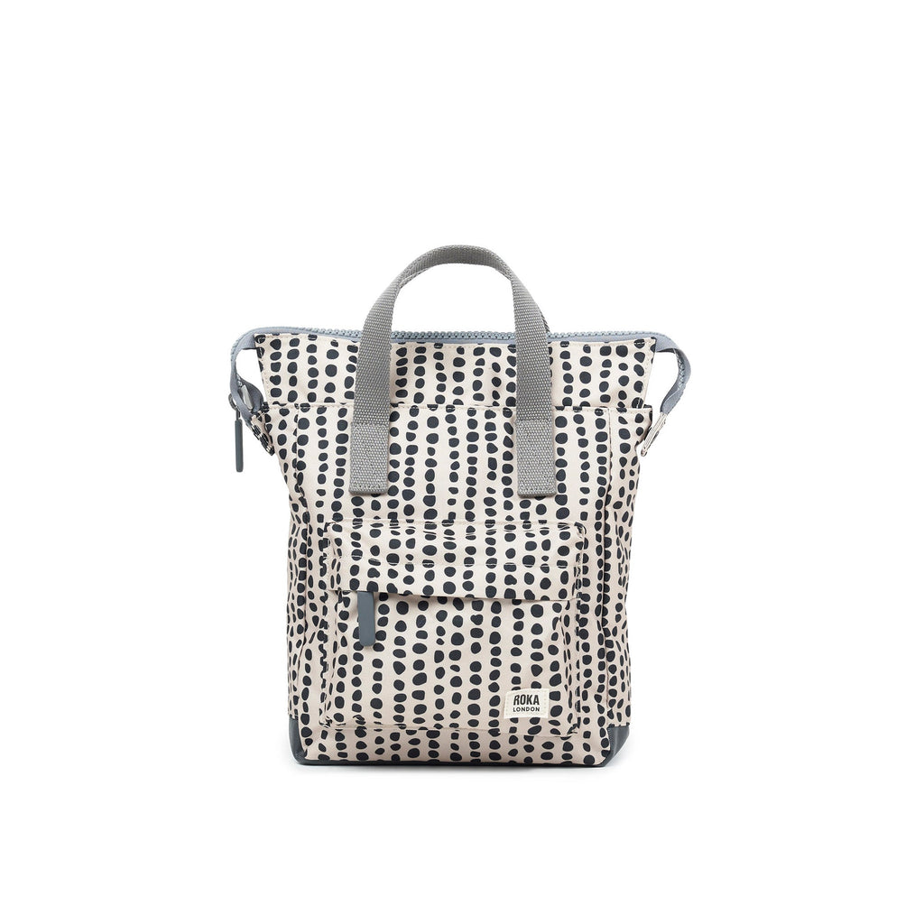 ROKA Bantry B Linear Dot Small Recycled Canvas Bag
