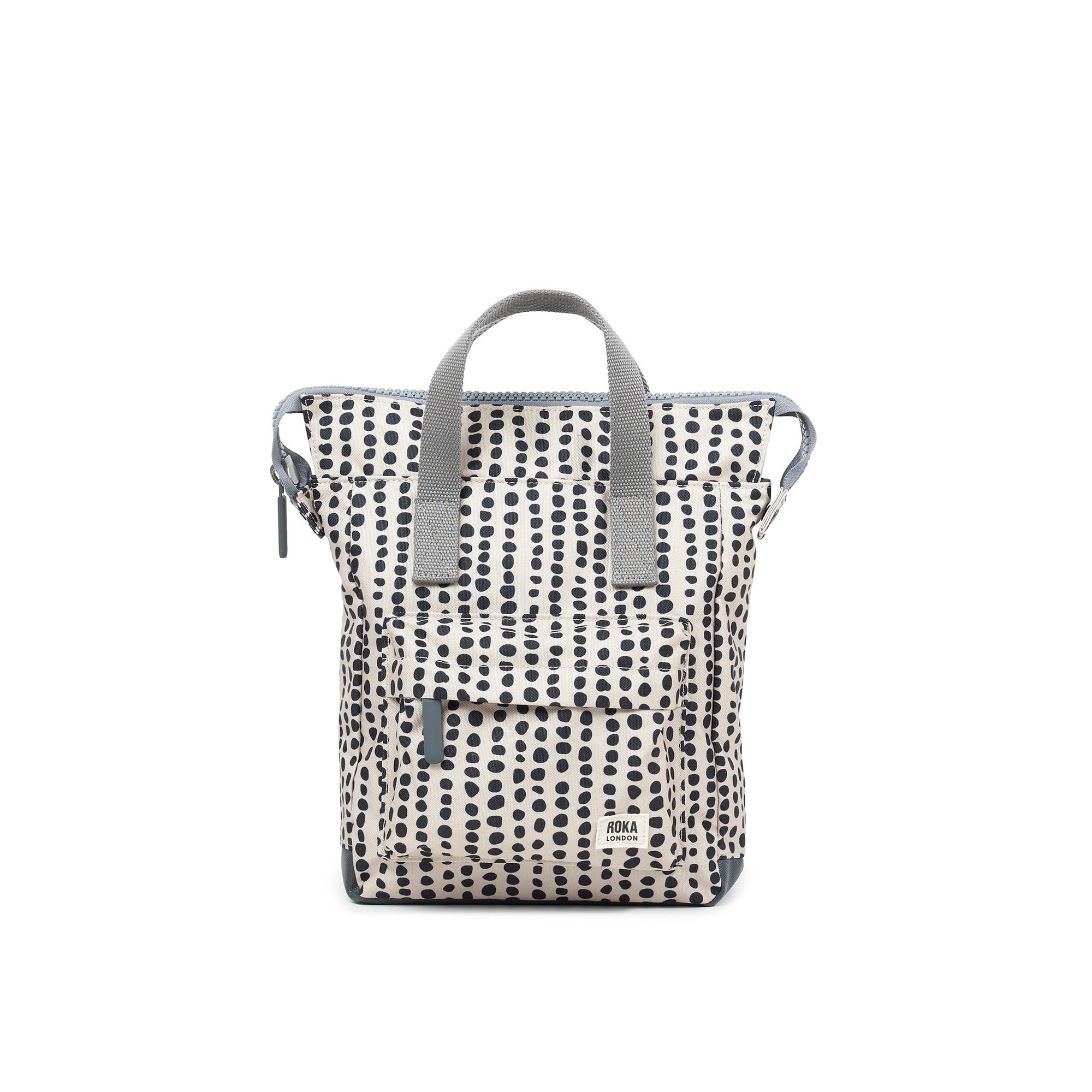 ROKA Bantry B Linear Dot Small Recycled Canvas Bag