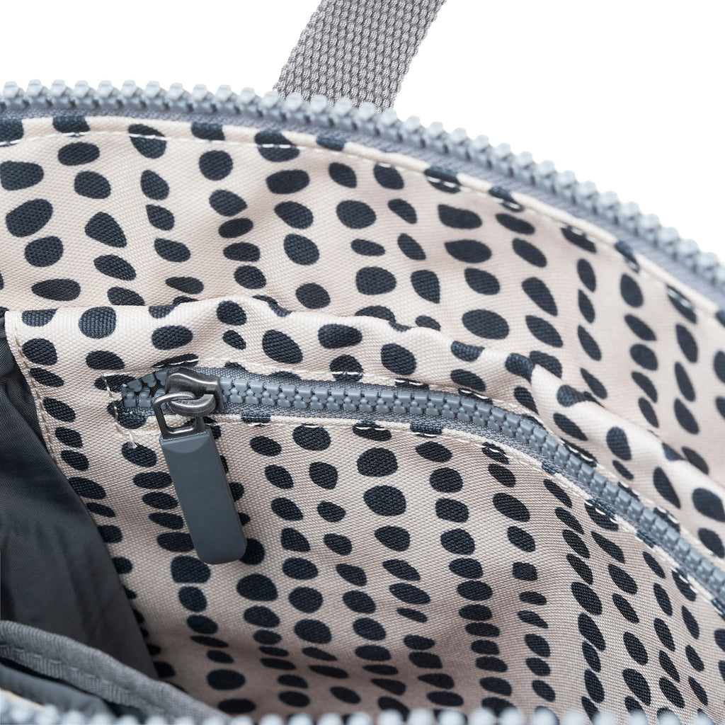 ROKA Bantry B Linear Dot Small Recycled Canvas Bag