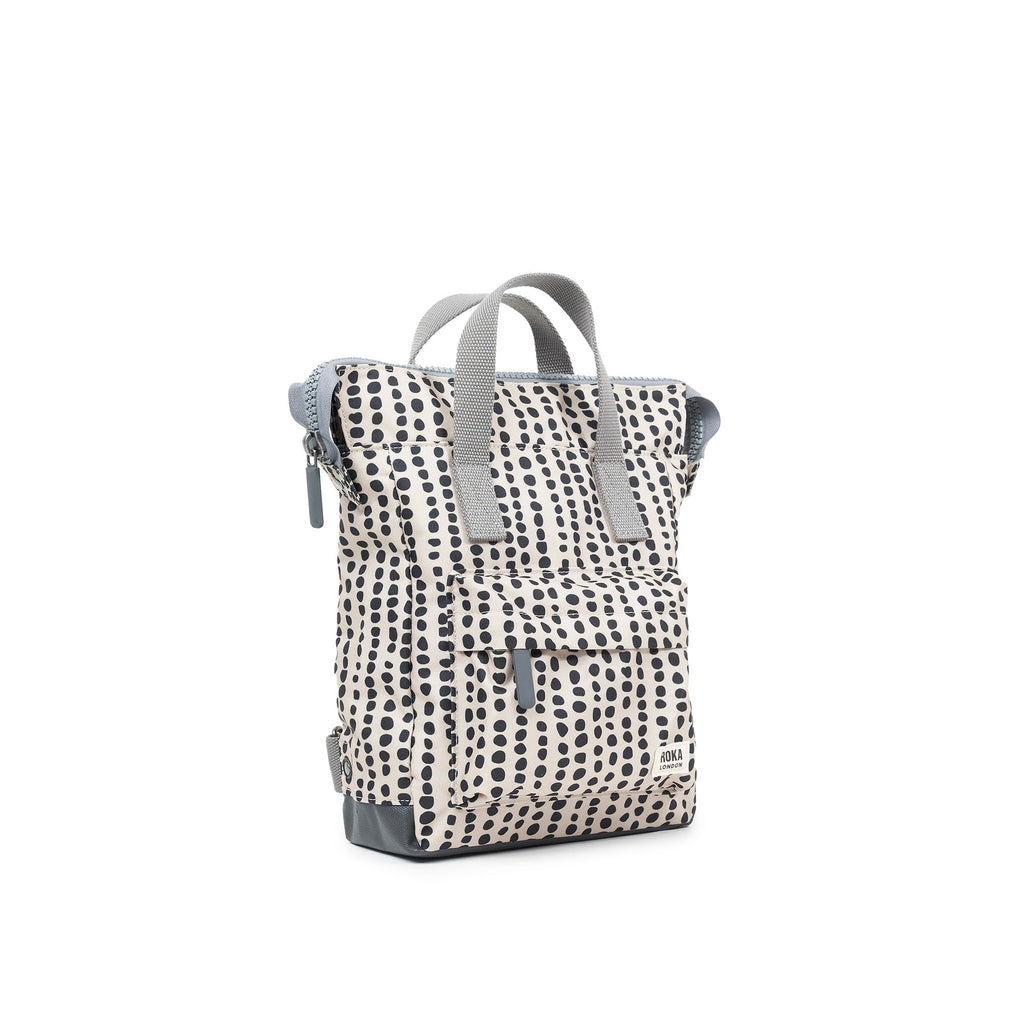 ROKA Bantry B Linear Dot Small Recycled Canvas Bag