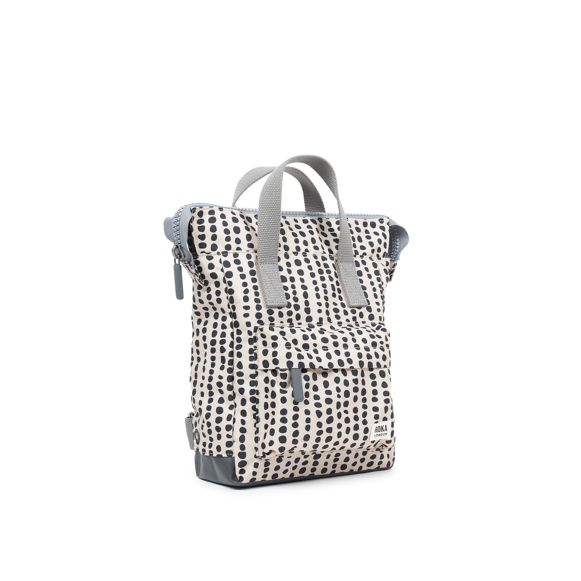 ROKA Bantry B Linear Dot Small Recycled Canvas Bag