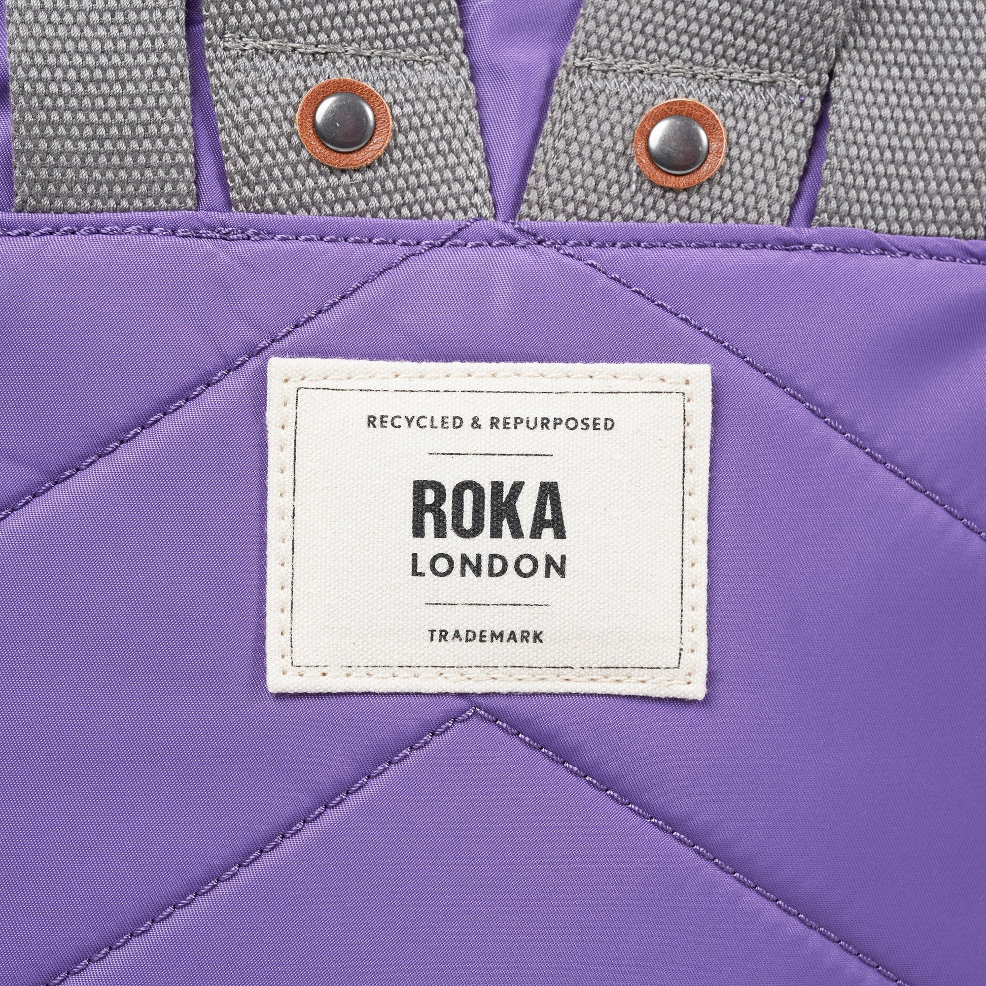 ROKA Bantry B Fresh Purple Small Recycled Nylon Bag