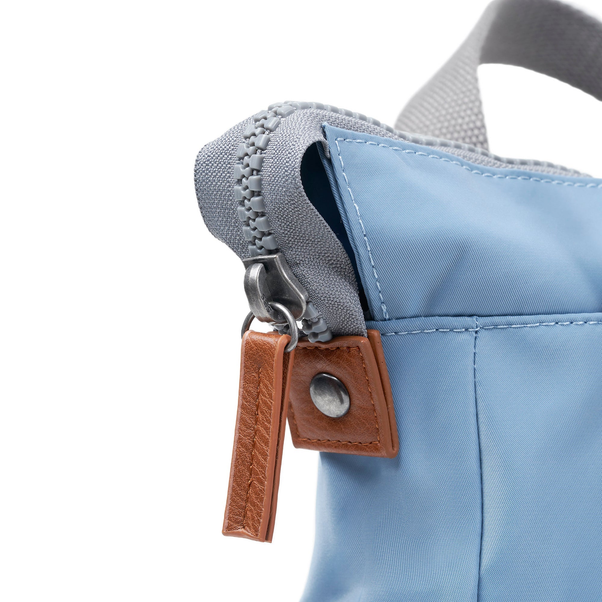 ROKA Bantry B Retro Blue Small Recycled Nylon Bag