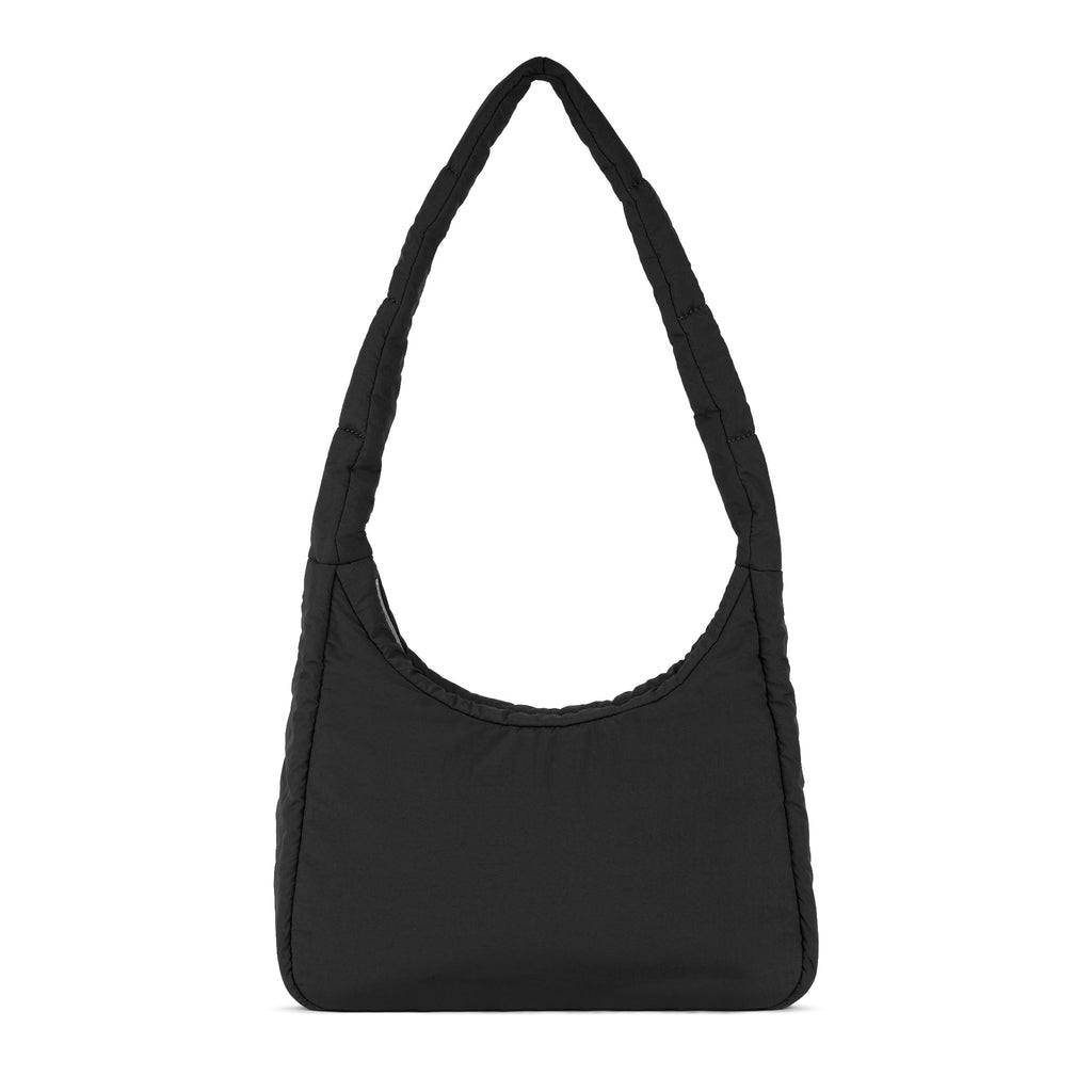 ROKA Belsize Black Medium Recycled Taslon Bag