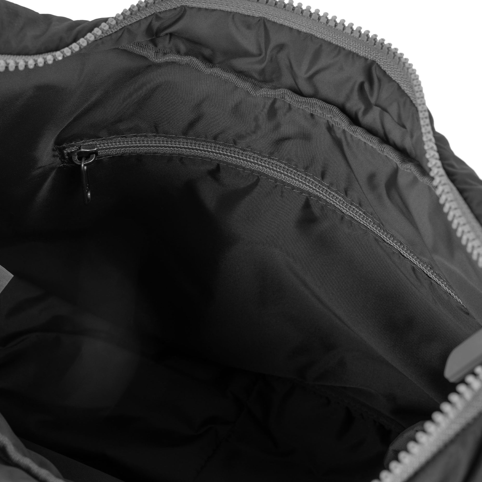 ROKA Belsize Black Medium Recycled Taslon Bag