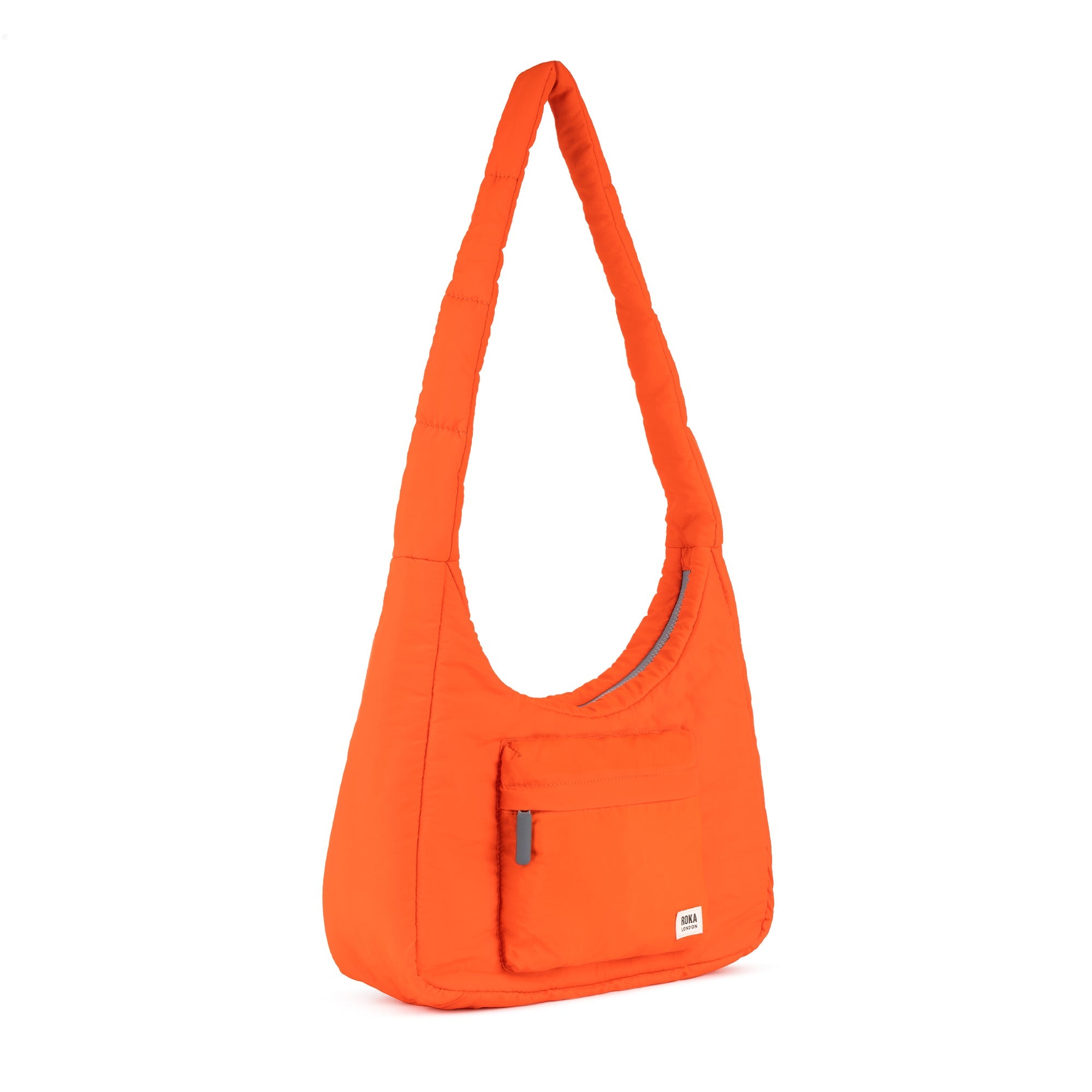 ROKA Belsize Tangerine Medium Recycled Taslon Bag
