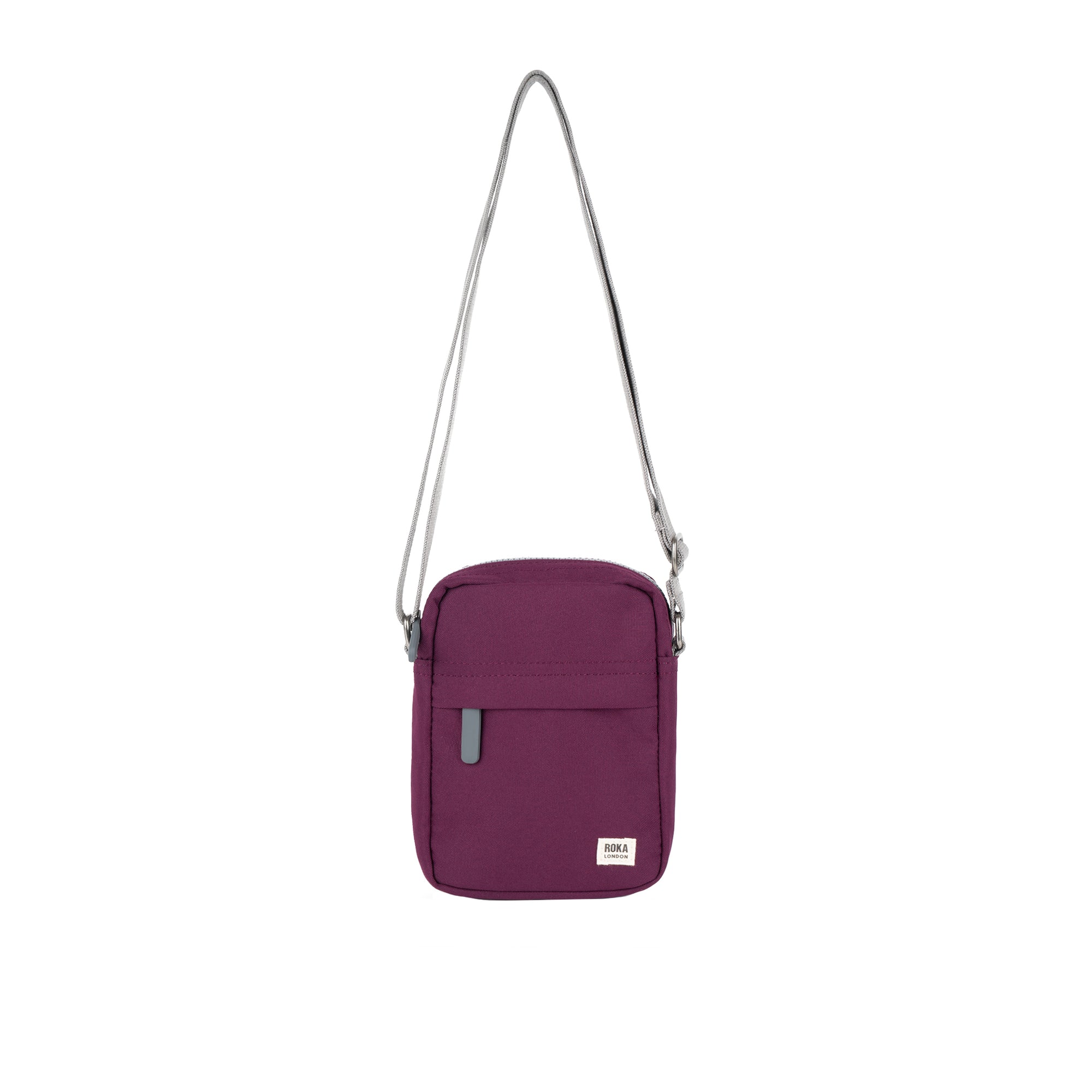 ROKA Bond Cherry Lacquer Recycled Canvas Bag