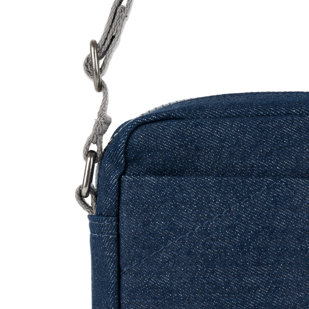 ROKA Bond Dark Denim Recycled Canvas Bag