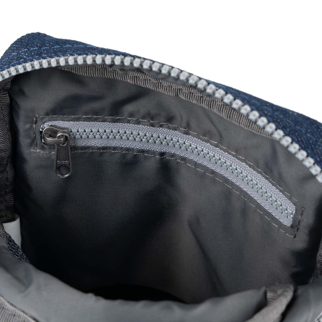 ROKA Bond Dark Denim Recycled Canvas Bag