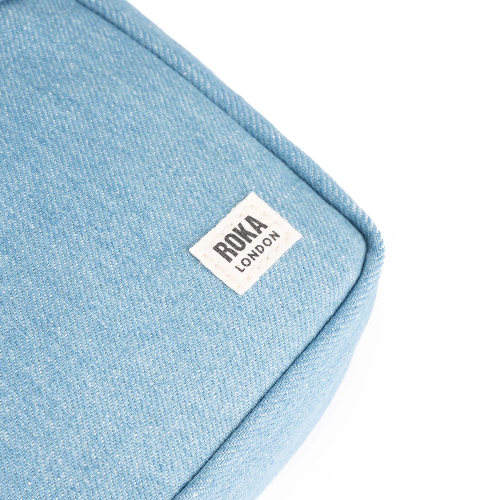 ROKA Bond Light Denim Recycled Canvas Bag