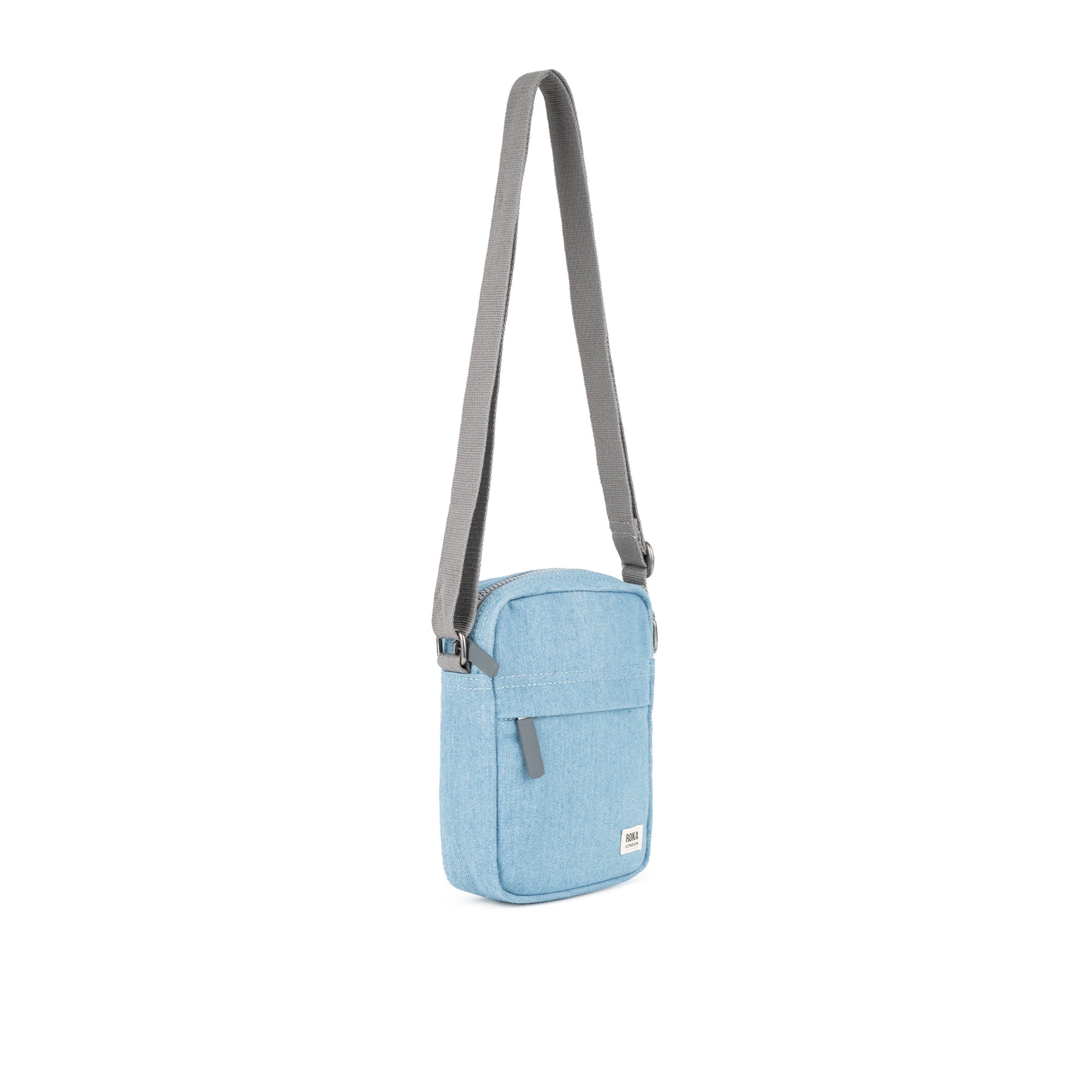 ROKA Bond Light Denim Recycled Canvas Bag