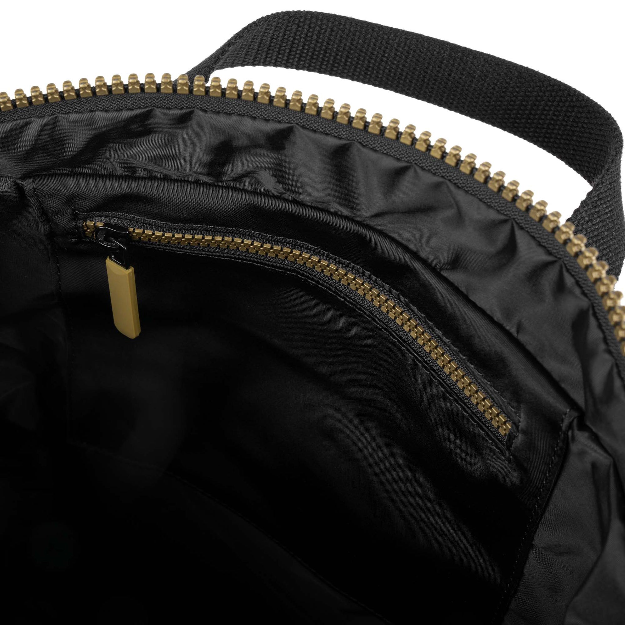 ROKA Canfield B Gold Label Black Medium Recycled Nylon Bag