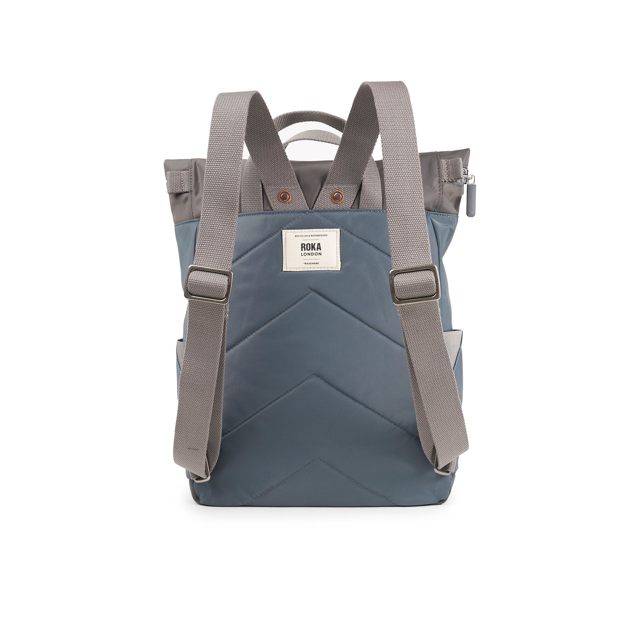ROKA Canfield B Grey Tonal Medium Recycled Nylon Bag