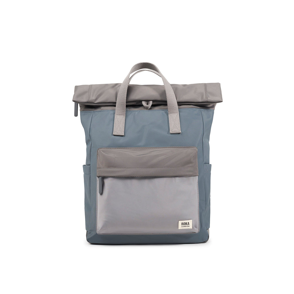 ROKA Canfield B Grey Tonal Medium Recycled Nylon Bag