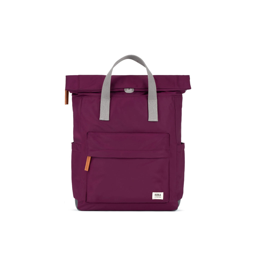 ROKA Canfield B Royal Burgundy Medium Recycled Nylon Bag