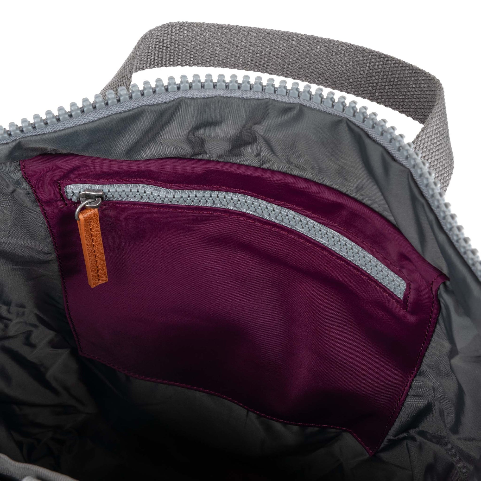 ROKA Canfield B Royal Burgundy Medium Recycled Nylon Bag