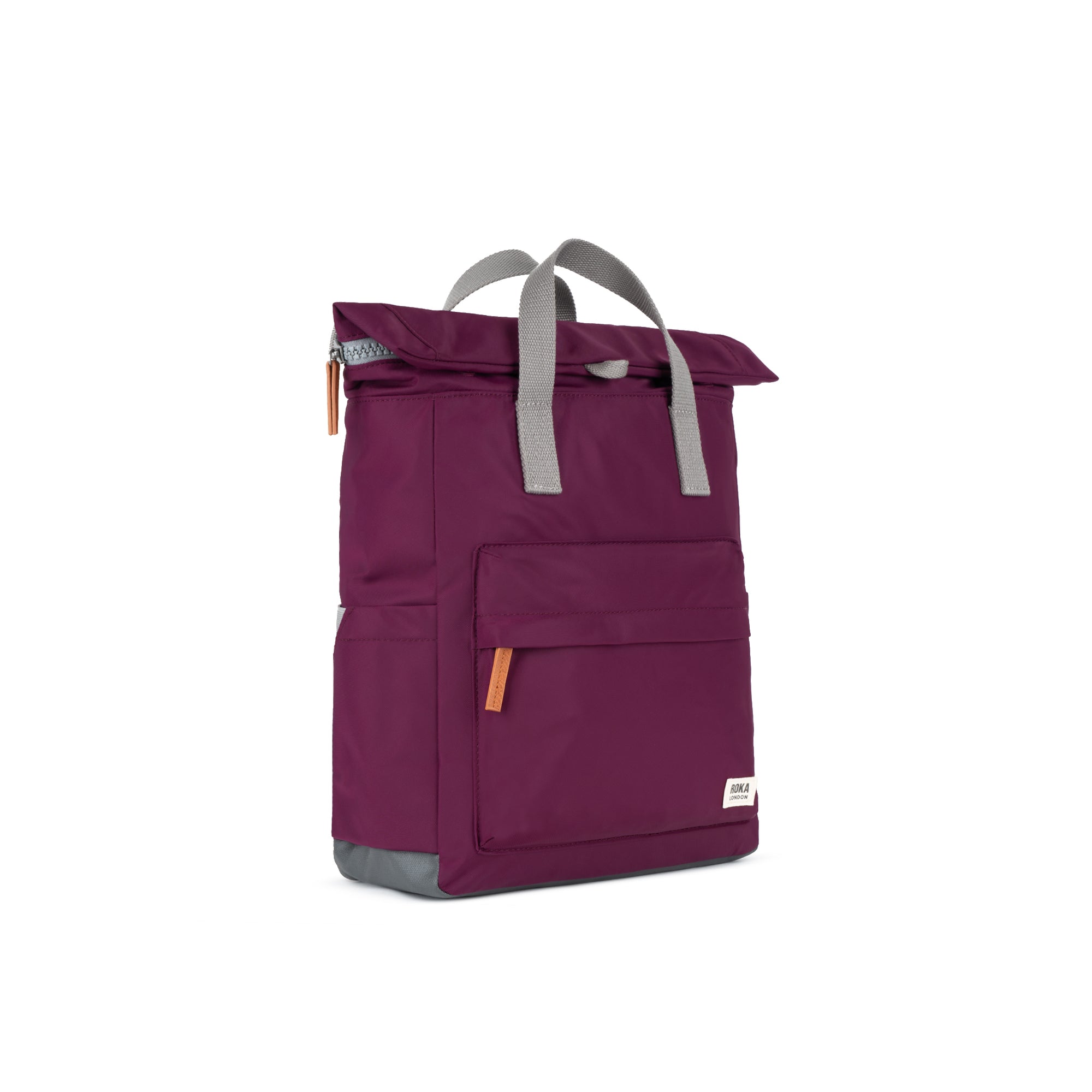 ROKA Canfield B Royal Burgundy Medium Recycled Nylon Bag