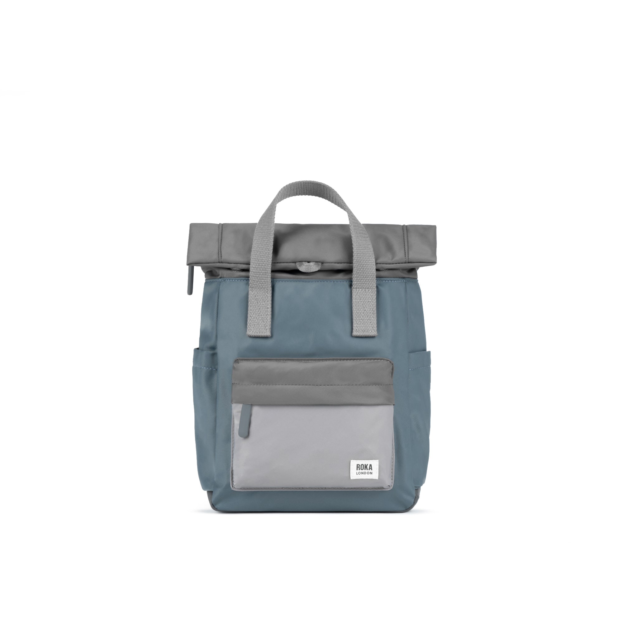 ROKA Canfield B Grey Tonal Small Recycled Nylon Bag