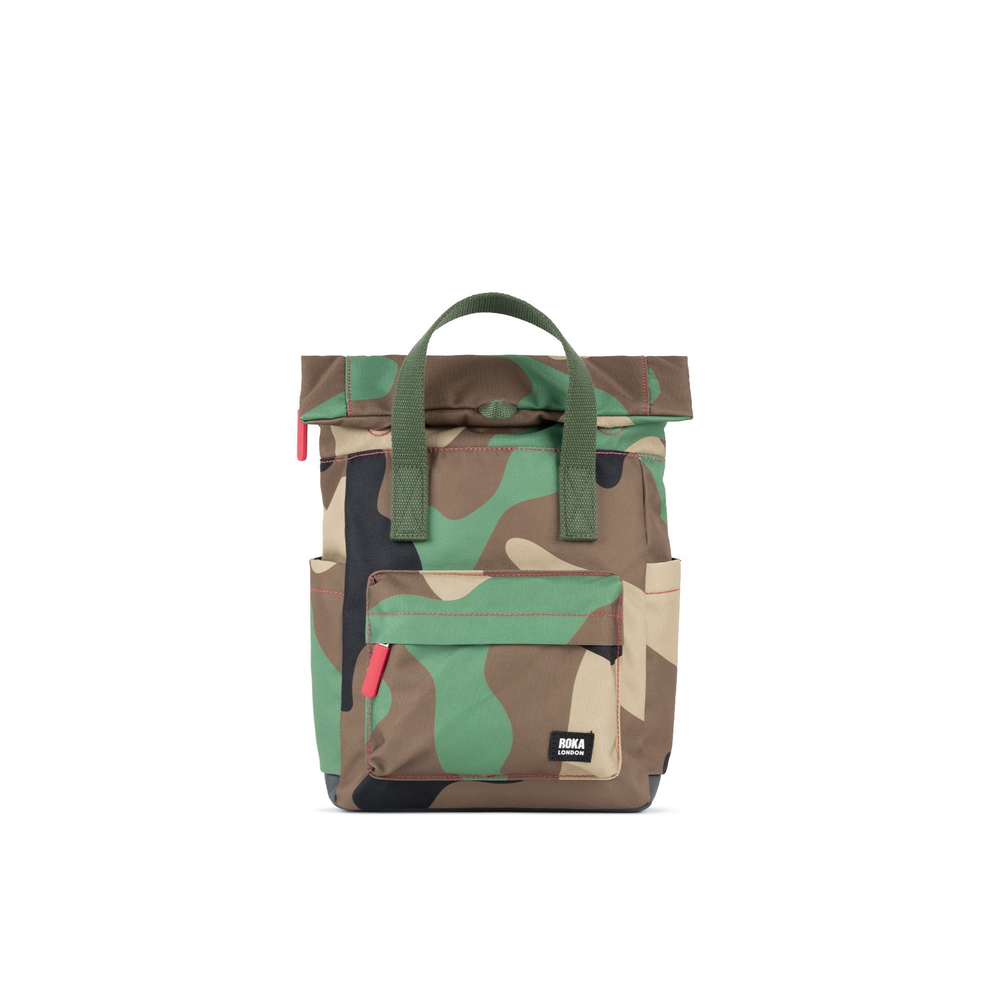 ROKA Canfield B Vintage Camo Small Recycled Canvas Bag