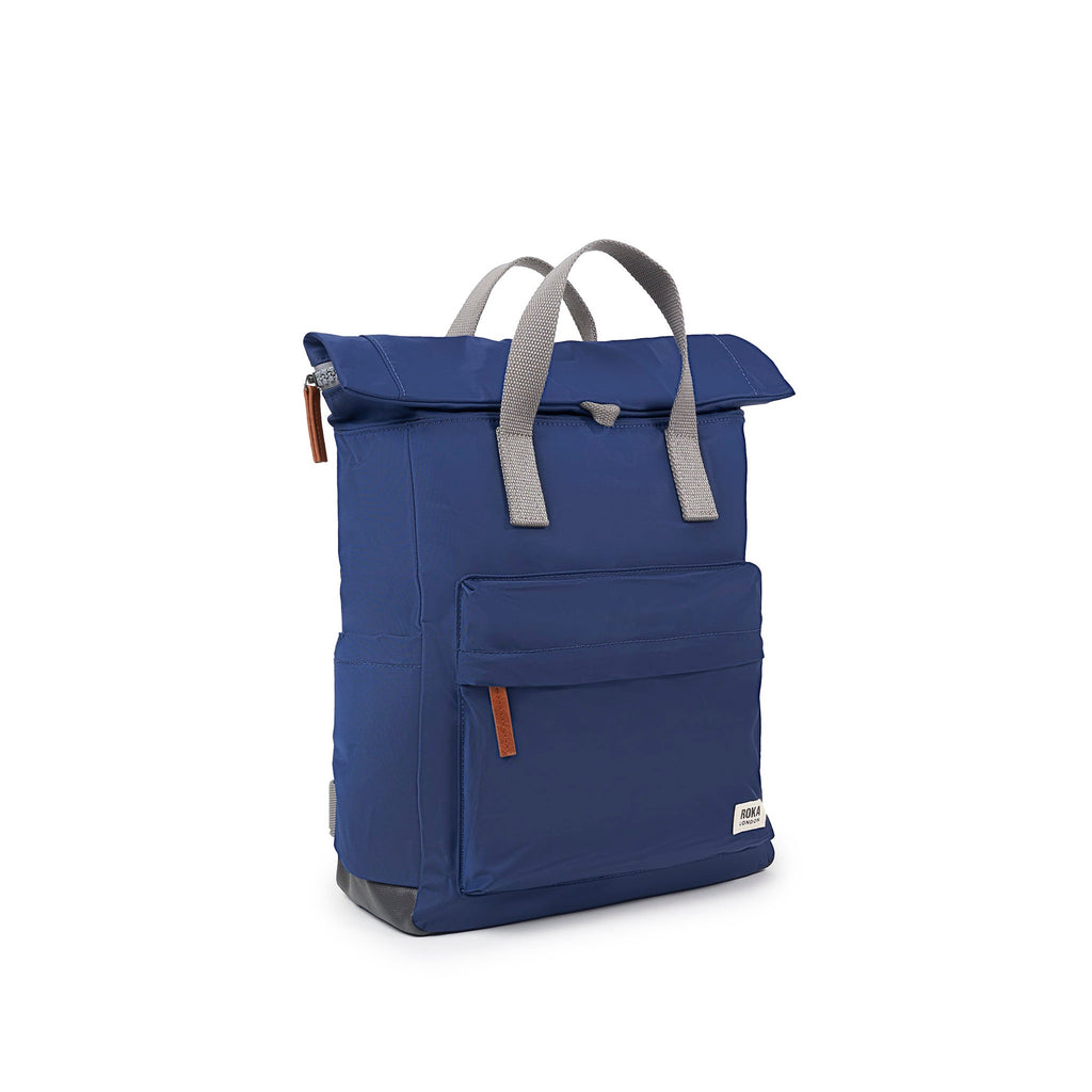ROKA Canfield B Crisp Blue Medium Recycled Nylon Bag