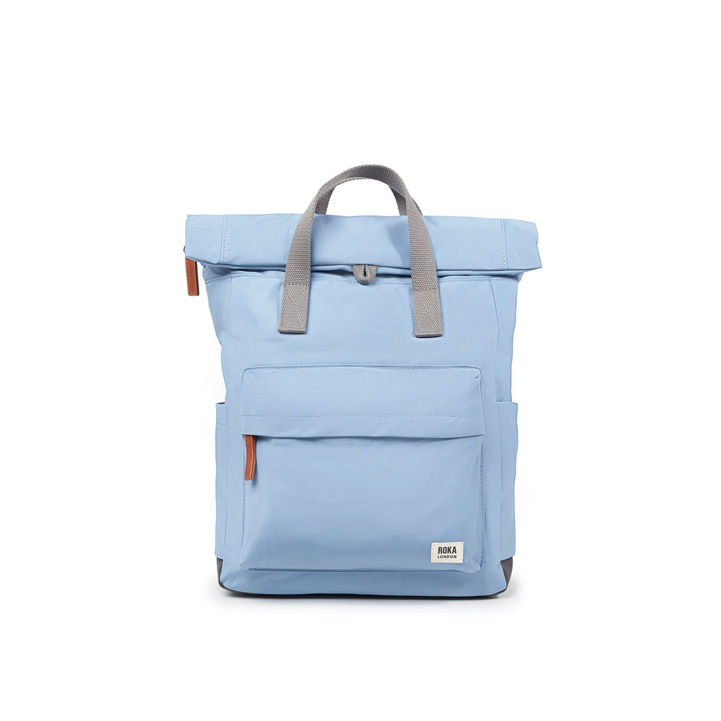 ROKA Canfield B Retro Blue Medium Recycled Nylon Bag