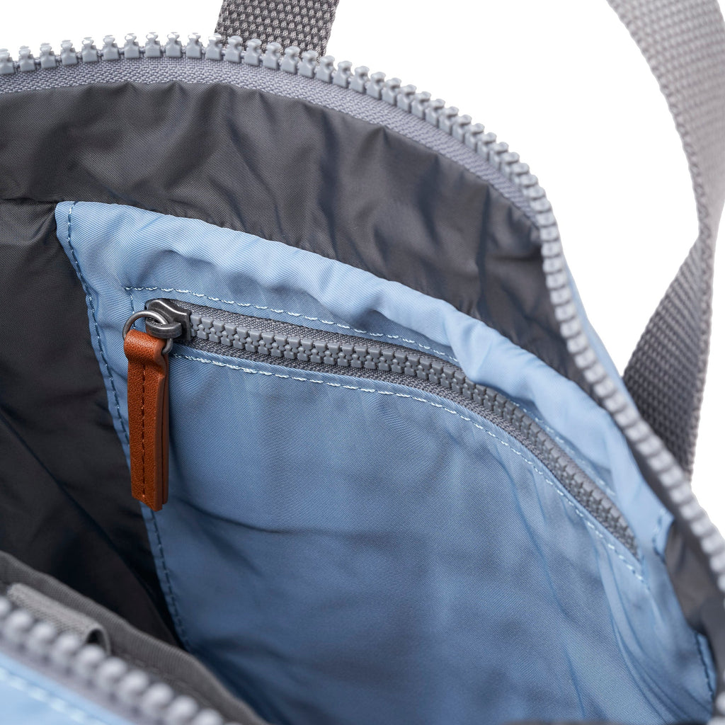 ROKA Canfield B Retro Blue Medium Recycled Nylon Bag