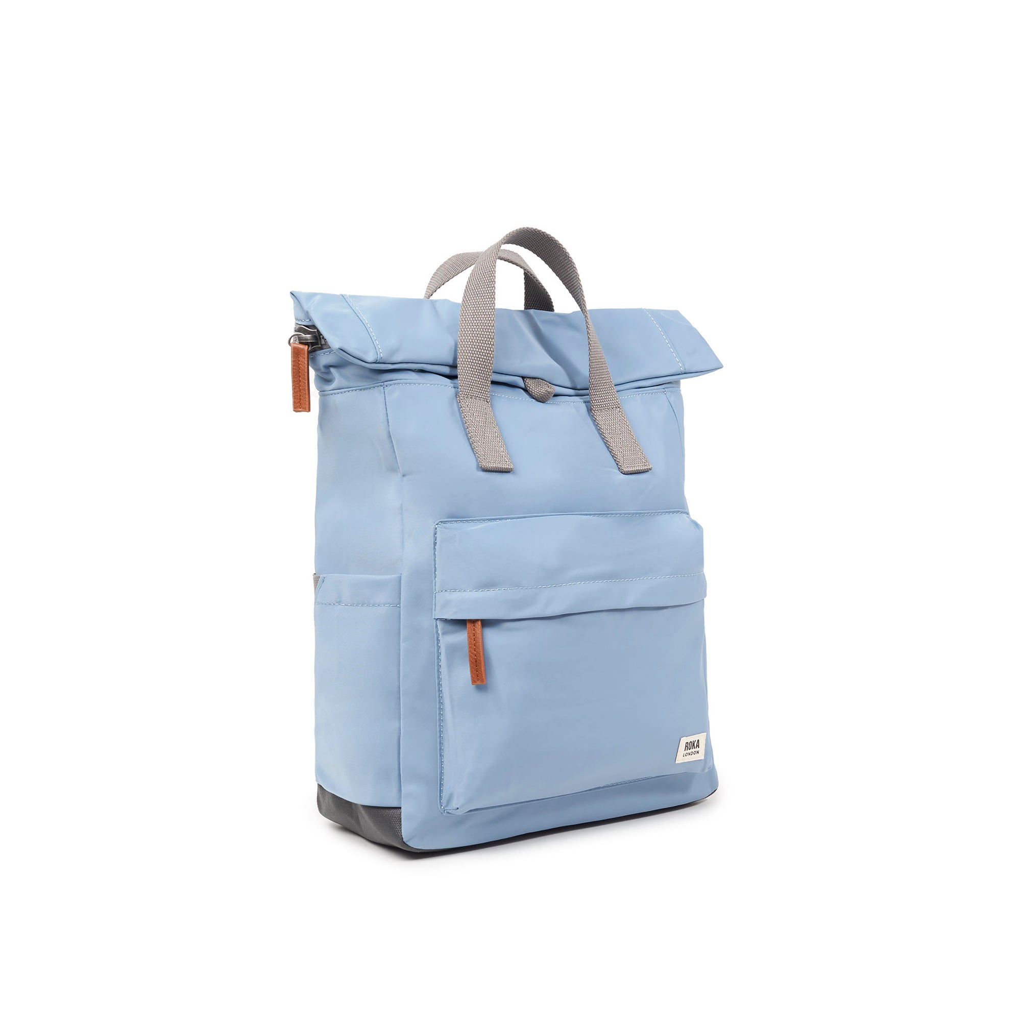 ROKA Canfield B Retro Blue Medium Recycled Nylon Bag